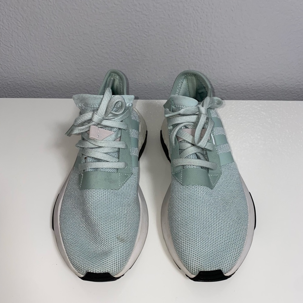Adidas Teal Athletic Shoes. Women’s size 9.